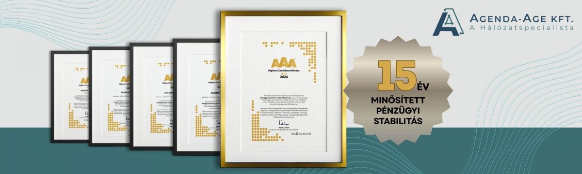 AAA Gold minősítés 2026.